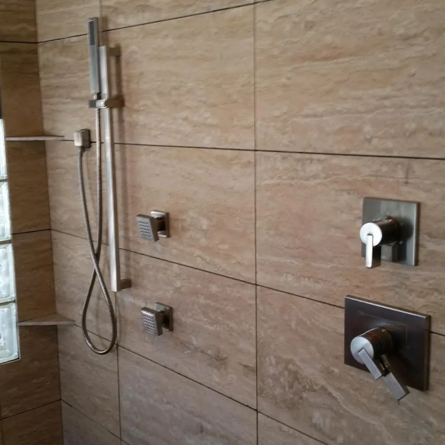 Shower fixture installation for Gas Line Repair in Wright City